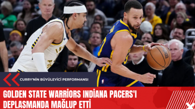 Golden State Warriors Indiana Pacers'ı deplasmanda mağlup etti