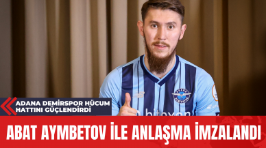 Adana Demirspor Hücum Hattını Güçlendirdi: Abat Aymbetov İle Anlaşma İmzalandı