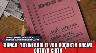 140Journos'un 'Kedicik' Belgeselinin İkinci Bölümü: 'Adnan' Yayınlandı Elvan Koçak'ın Dramı Ortaya Çıktı