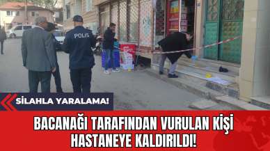 Silahla Yaralama! Bacanağı Tarafından Vurulan Kişi Hastaneye Kaldırıldı