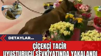 Çiçekçi Tacir Uy*şturucu Sevkiyatında Yakalandı