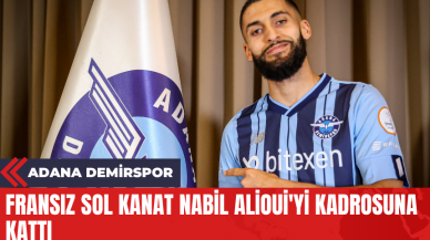 Adana Demirspor Fransız Sol Kanat Nabil Alioui'yi Kadrosuna Kattı