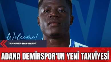 Transfer Haberleri: Adana Demirspor'un Yeni Takviyesi