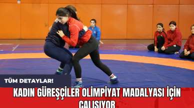 Kadın Güreşçiler Olimpiyat Madalyası İçin Çalışıyor