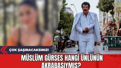 Müslüm Gürses Hangi Ünlünün Akrabasıymış? Çok Şaşıracaksınız!