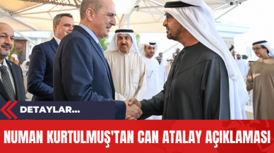 Numan Kurtulmuş'tan Can Atalay Açıklaması