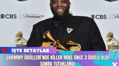 Grammy Ödülleri’nde Killer Mike Önce 3 Ödülü Aldı Sonra Tutuklandı