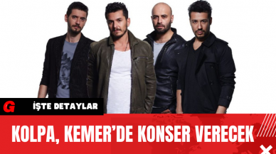 Kolpa Kemer’de Konser Verecek