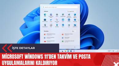 Microsoft Windows 11'den Takvim ve Posta uygulamalarını kaldırıyor