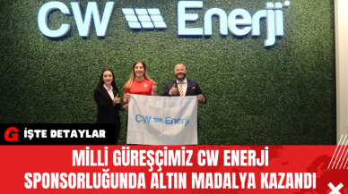 Milli Güreşçimiz CW Enerji Sponsorluğunda Altın Madalya Kazandı