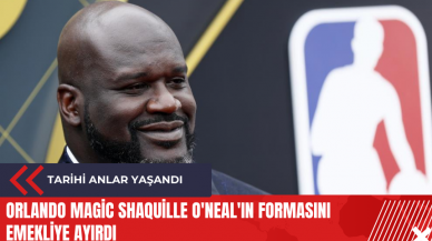 Orlando Magic Shaquille O'Neal'ın formasını emekliye ayırdı