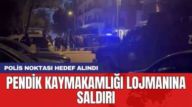 Pendik Kaymakamlığı lojmanına saldırı