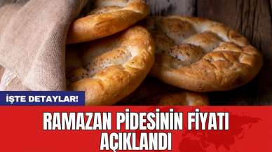 Ramazan pidesinin fiyatı açıklandı