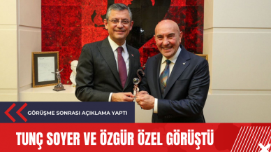 Tunç Soyer Özgür Özel ile görüştü