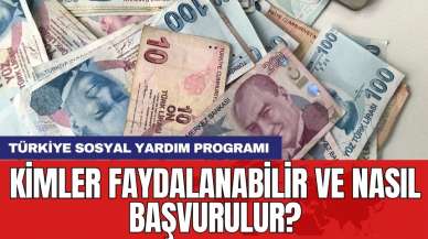 Türkiye sosyal yardım programı: Kimler faydalanabilir ve nasıl başvurulur?