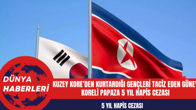 Kuzey Kore’den kurtardığı gençlere t*ciz eden Güney Koreli papaza 5 yıl hapis cezası verildi