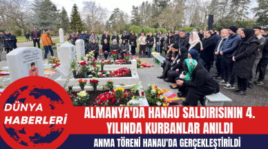 Almanya'da Hanau Saldırısının 4. Yılında Kurbanlar Anıldı