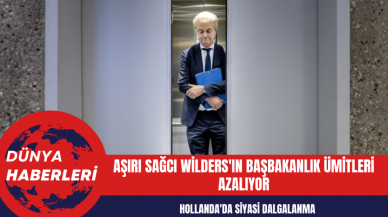 Hollanda'da Siyasi Dalgalanma: Aşırı Sağcı Wilders'ın Başbakanlık Ümitleri Azalıyor