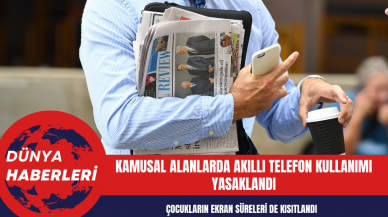 Fransa Kasabasında Kamusal Alanlarda Akıllı Telefon Kullanımı Yasaklandı