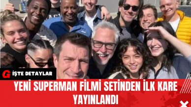 Yeni Superman Filmi Setinden İlk Kare Yayınlandı