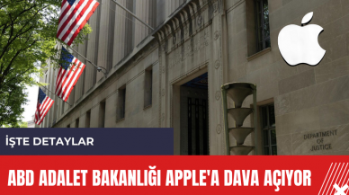 ABD Adalet Bakanlığı Apple'a dava açıyor