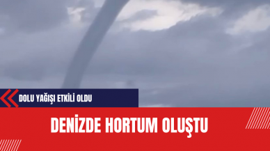 Denizde Hortum Oluştu