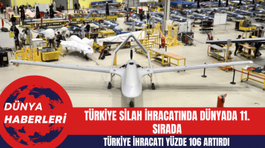 Türkiye Silah İhracatında Dünyada 11. Sırada