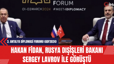 Hakan Fidan Rusya Dışişleri Bakanı ile Görüştü