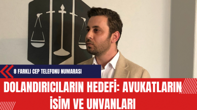 Dolandırıcıların Hedefi: Avukatların İsim ve Unvanları