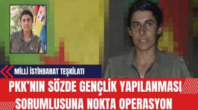 MİT P*K’nın Sözde Gençlik Yapılanması Sorumlusuna Nokta Operasyon