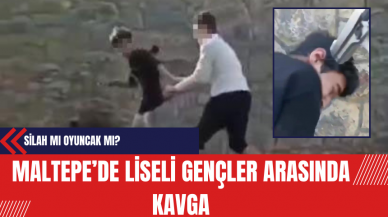 Maltepe’de Liseli Gençler Arasında Kavga: Silah mı Oyuncak mı?