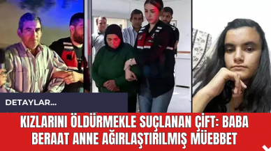 Kızlarını Öldürmekle Suçlanan Çift: Baba Beraat Anne Ağırlaştırılmış Müebbet