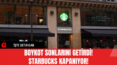 Boykot Sonlarını Getirdi! Starbucks Kapanıyor!