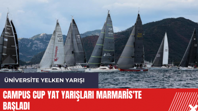 Campus Cup Yat Yarışları Marmaris'te başladı