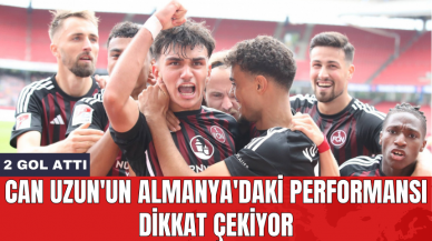 Can Uzun'un Almanya'daki performansı dikkat çekiyor