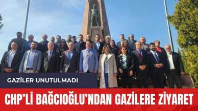 CHP'li Bağcıoğlu'ndan Muharip Gaziler Derneği'ne ziyaret