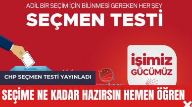 Seçime Ne Kadar Hazırsın? CHP'den Bilgilendirme Testi