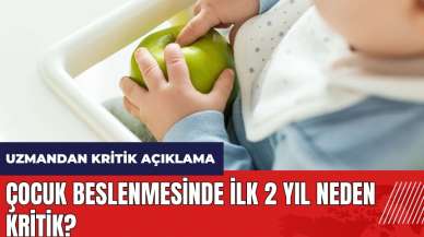 Çocuk beslenmesinde ilk 2 yıl neden kritik?