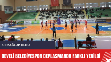 Develi Belediyespor deplasmanda farklı yenildi