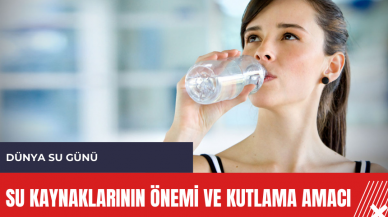 Dünya Su Günü: Su kaynaklarının önemi ve kutlama amacı