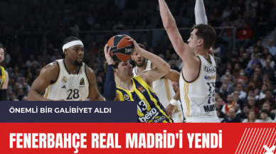 Fenerbahçe Real Madrid'i yendi