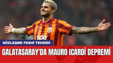 Galatasaray'da Mauro Icardi depremi