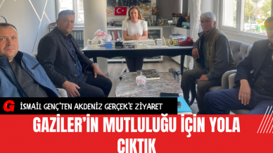 Gaziler’in mutluluğu için yola çıktık