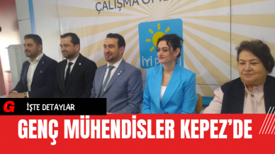 Genç mühendisler Kepez’de