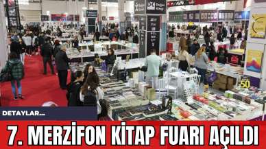 7. Merzifon Kitap Fuarı açıldı