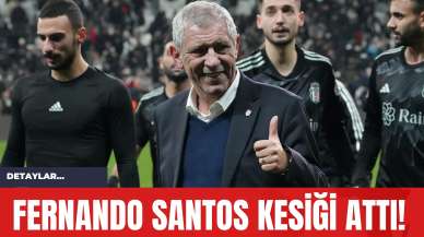 Fernando Santos Kesiği Attı!