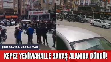 Kepez Yenimahalle Savaş Alanına Döndü! Çok Sayıda Yaralı Var