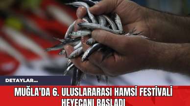 Muğla'da 6. Uluslararası Hamsi Festivali Heyecanı Başladı