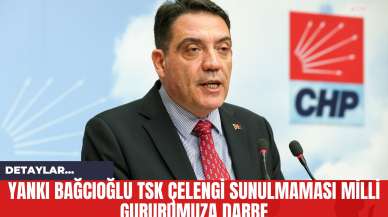 Yankı Bağcıoğlu TSK Çelengi Sunulmaması Milli Gururumuza Darbe