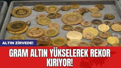 Gram altın yükselerek rekor kırıyor!